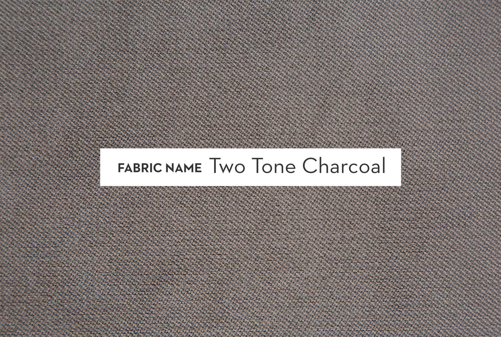 Charcoal Grey Fabric Cocktail Ottoman X9309