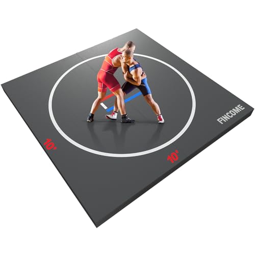 10' x 10' Black Wrestling Mat J95269