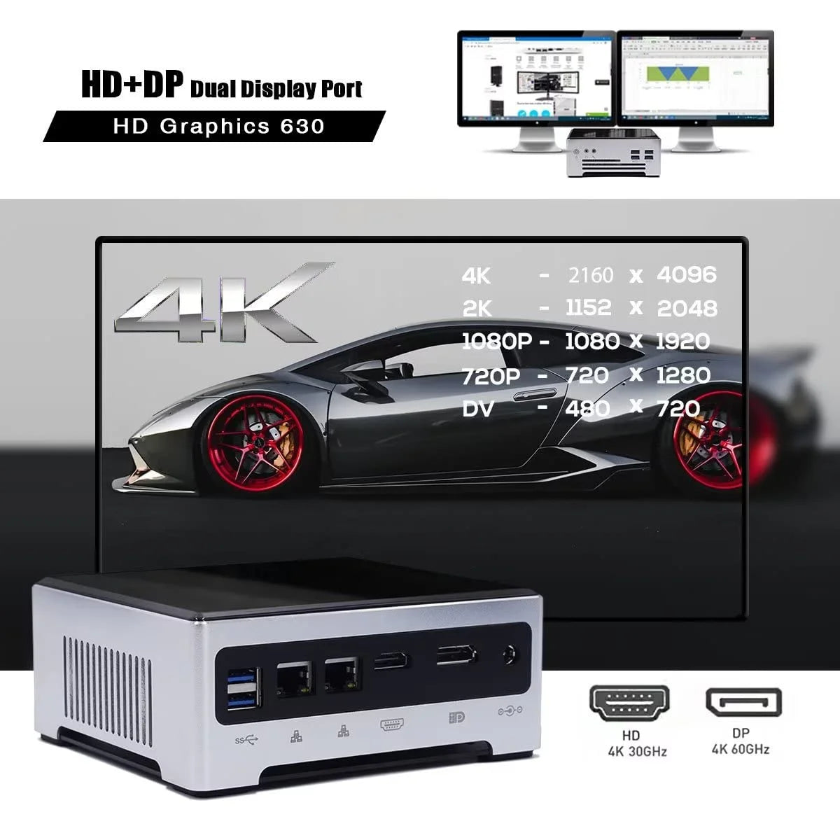 Mini PC Octa Core i9 16GB RAM 1TB SSD T38515