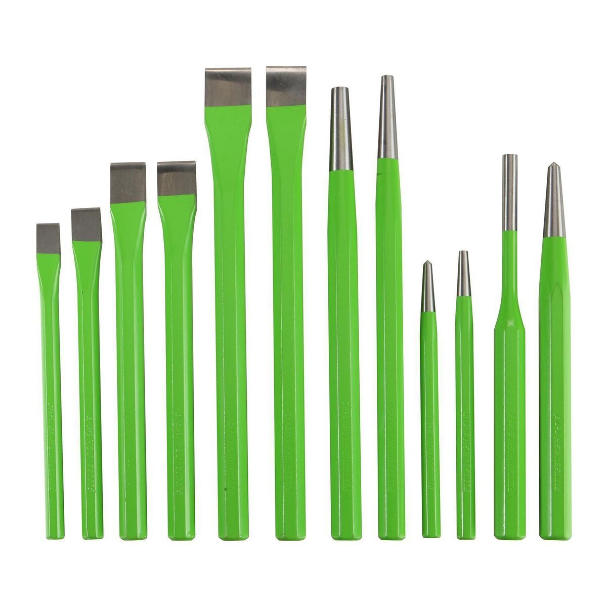 Punch and Chisel Set, 12 Piece O277411