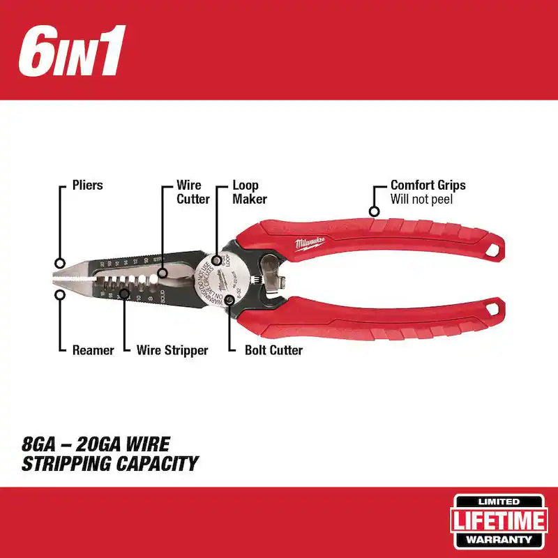 5-Piece Electrician's Pliers Hand Tool Set U57379