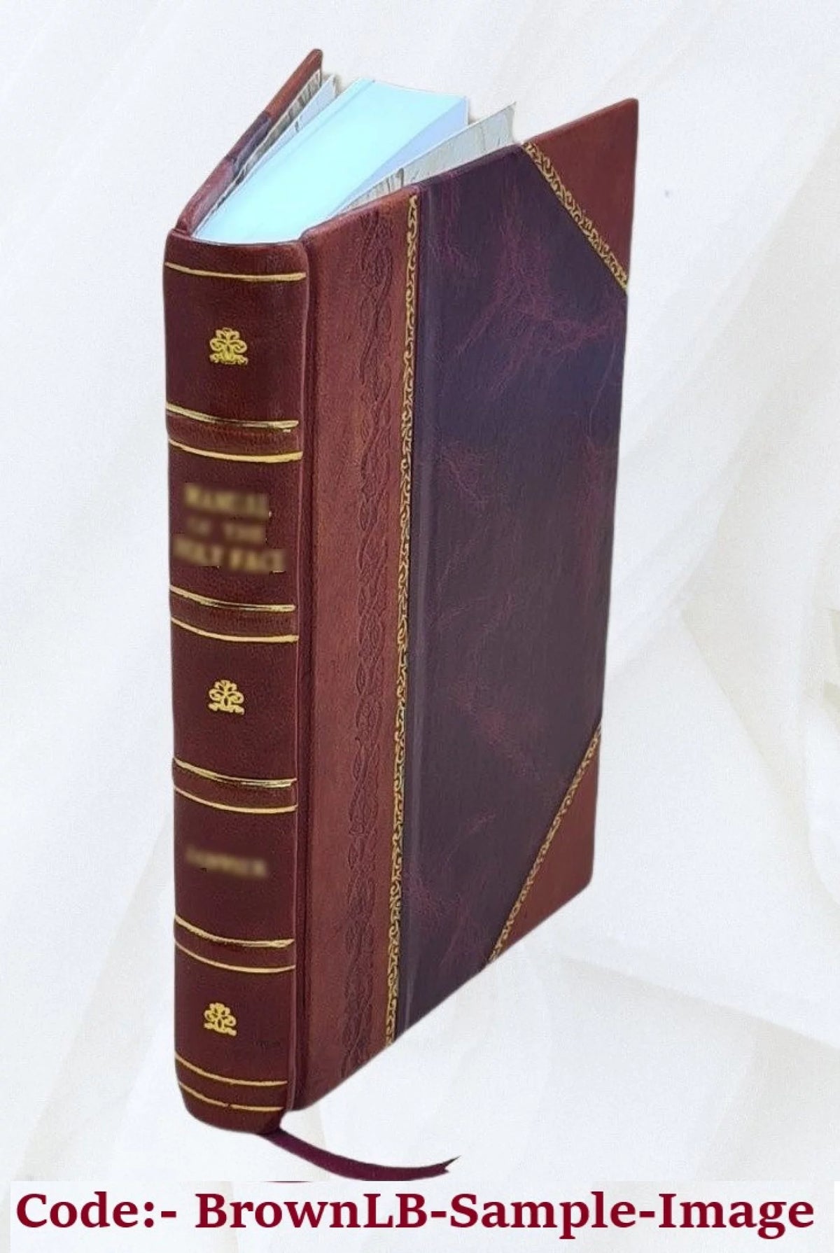 Perfumery and Essential Oil Record Leather Bound S563586