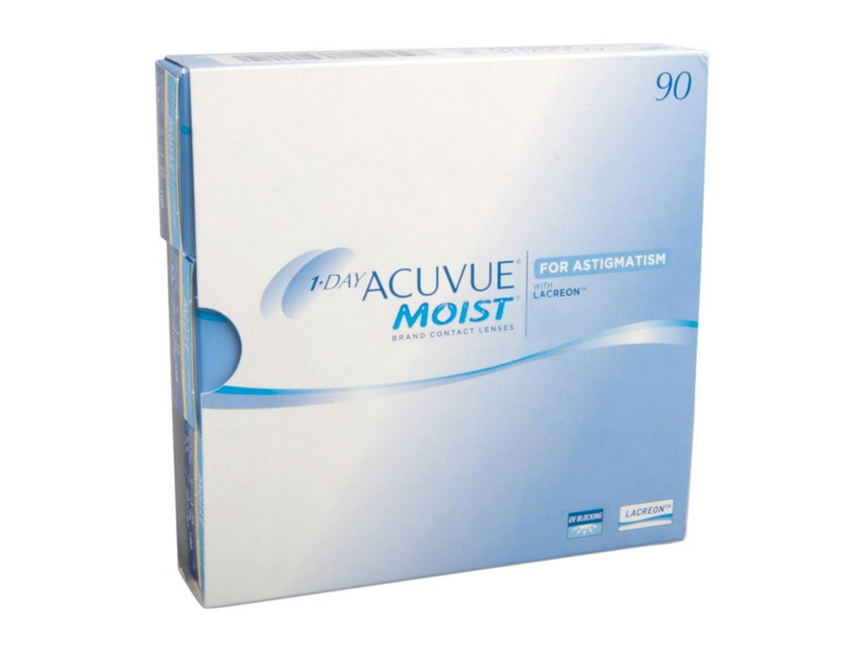 1-Day Acuvue Moist for Astigmatism 90 Pack Contact Lenses P530477
