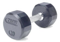 40lb 12-Sided Rubber Encased Dumbbell N884
