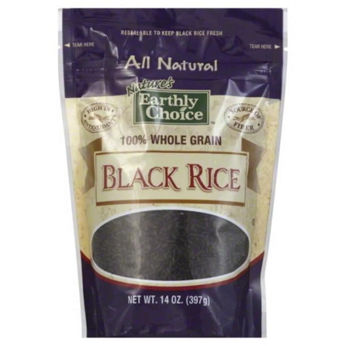 Rice Black 14 oz Pack of 6 S5397