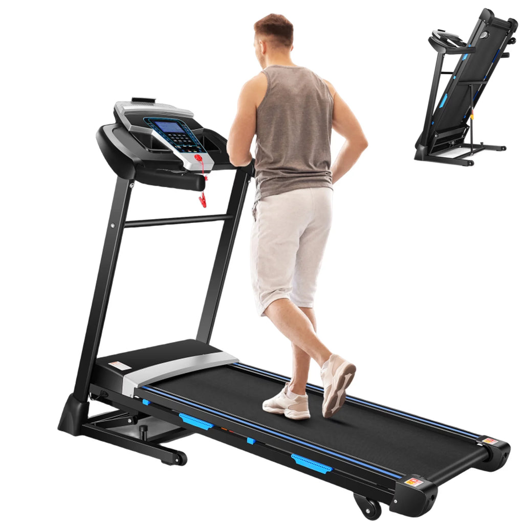 Auto Incline Treadmill with Bluetooth Speaker and LCD Display G239