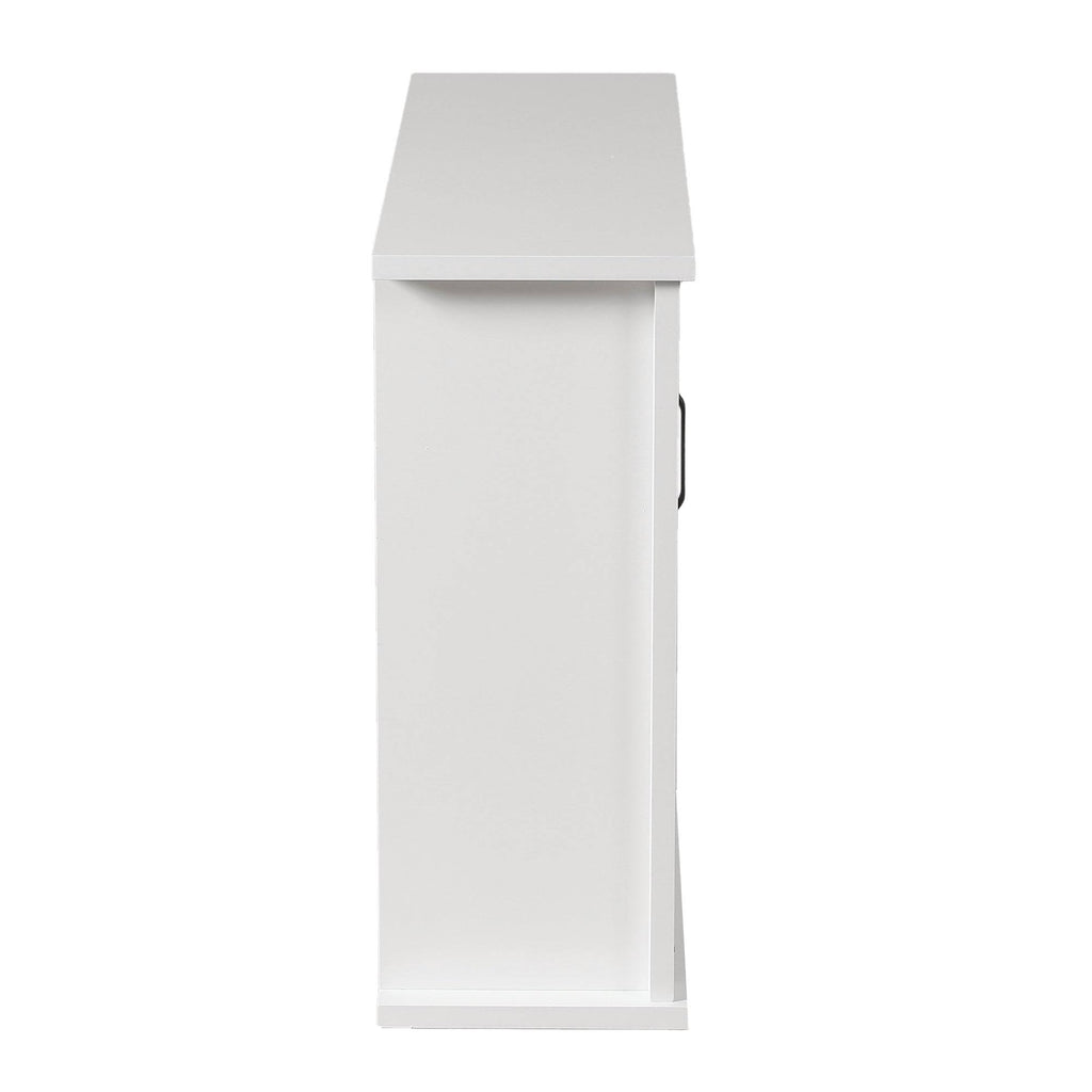 White MDF Bathroom Wall Cabinet T28600
