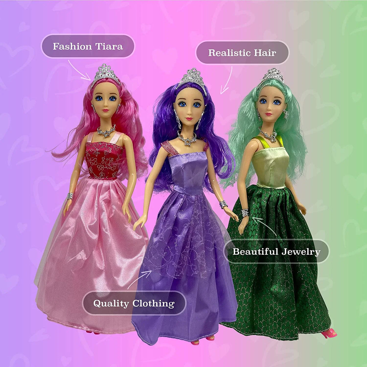 11.5 inch Princess Dolls S28073
