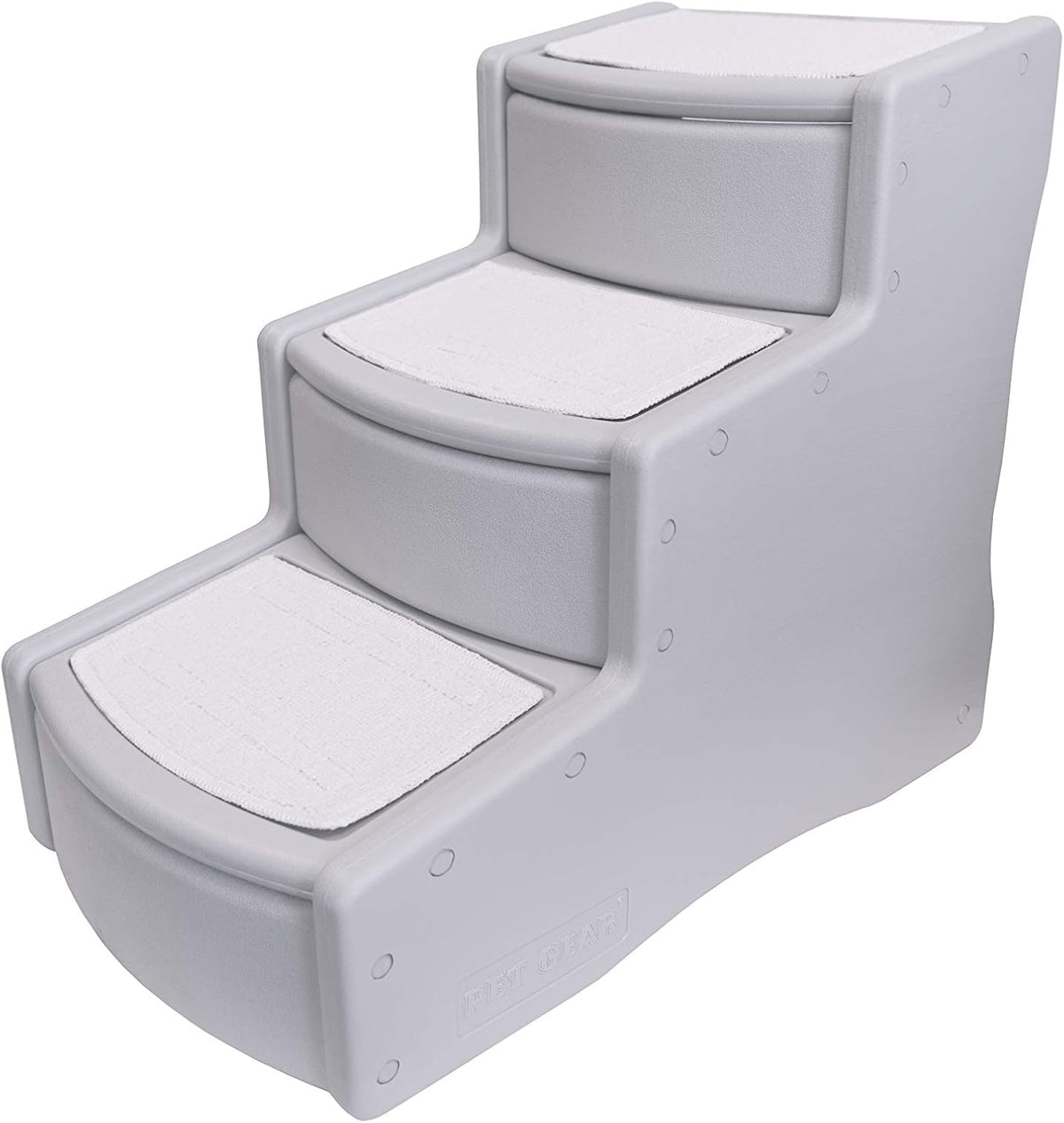 Pet Stairs, 3 Step, Removable Washable Carpet Treads, Pack of 2 J81305