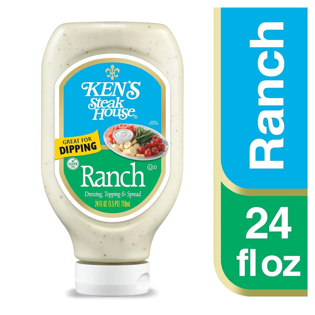 Ranch Dressing Topping & Spread 24 Fl Oz Pack Of 2 Gluten-Free Z537