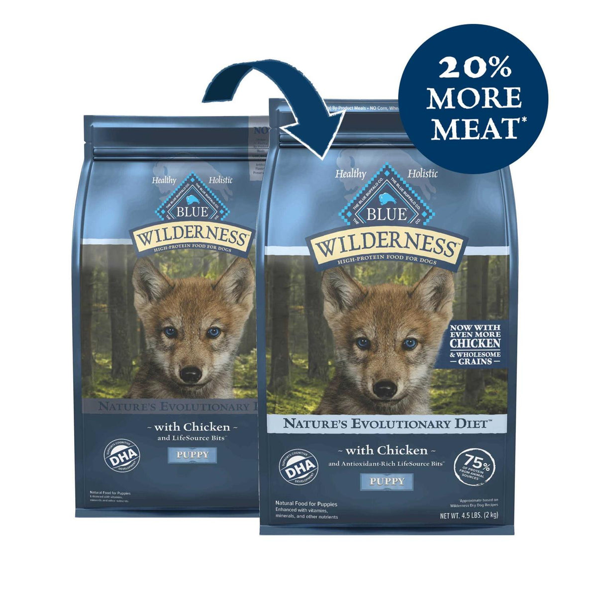 High Protein Natural Puppy Dry Dog Food Chicken G30153