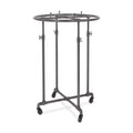 36" Round Garment Rack, Adjustable Height O45238