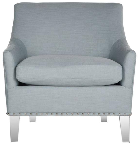 White Tufted Club Chair A31474