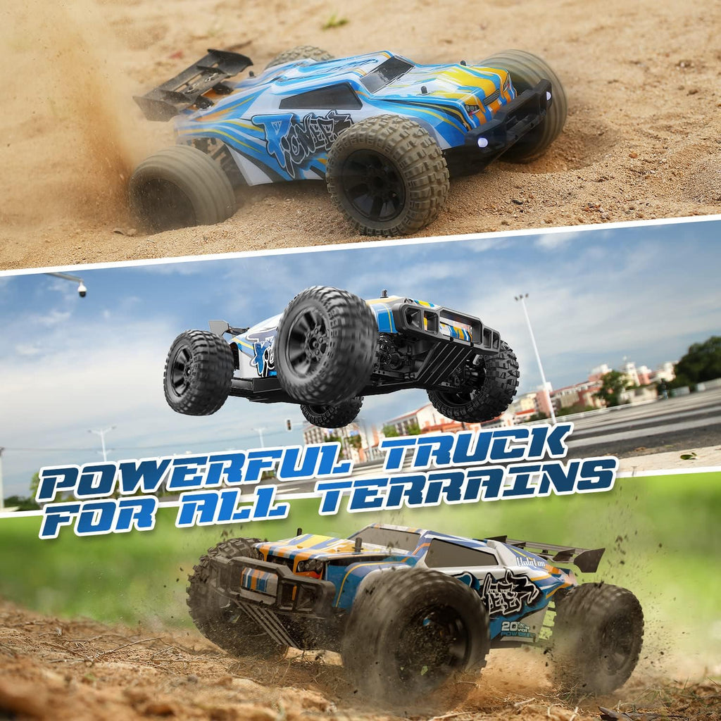 4WD OffRoad Monster Truck with LED Shell Lights, 2 Battery A746