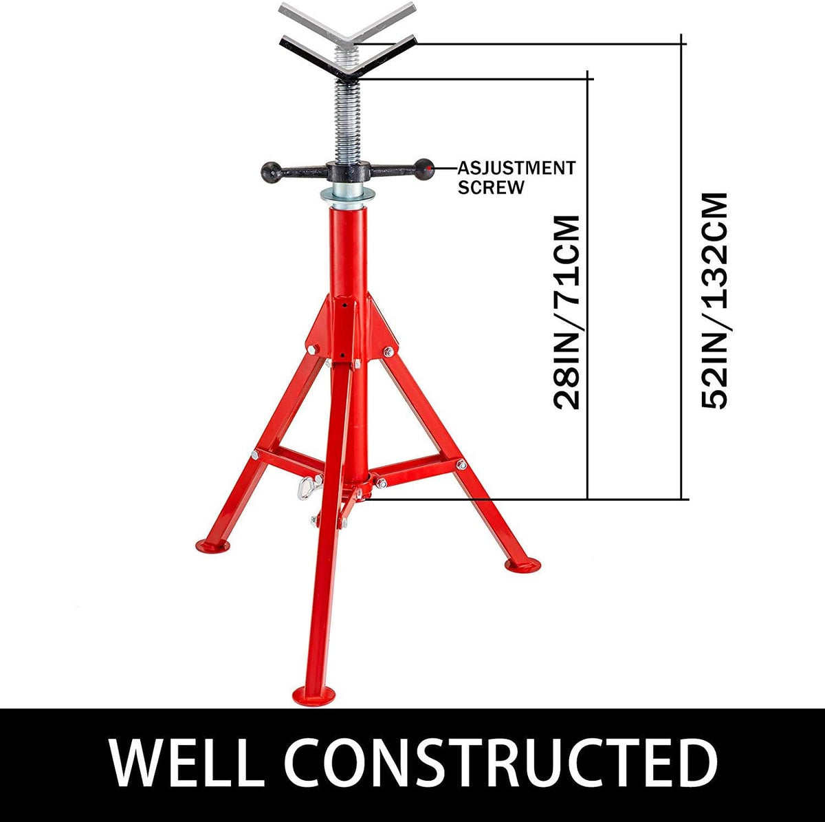 Adjustable Height Steel Pipe Stand Z660055