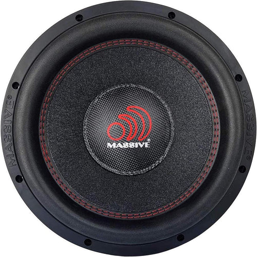 12 Inch Car Audio Subwoofer, 1000 Watt RMS, Dual 4 Ohm V388