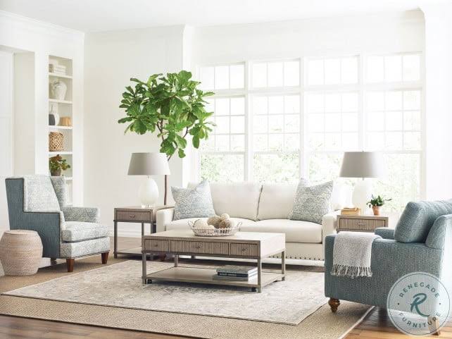 Aged Taupe End Table F46377