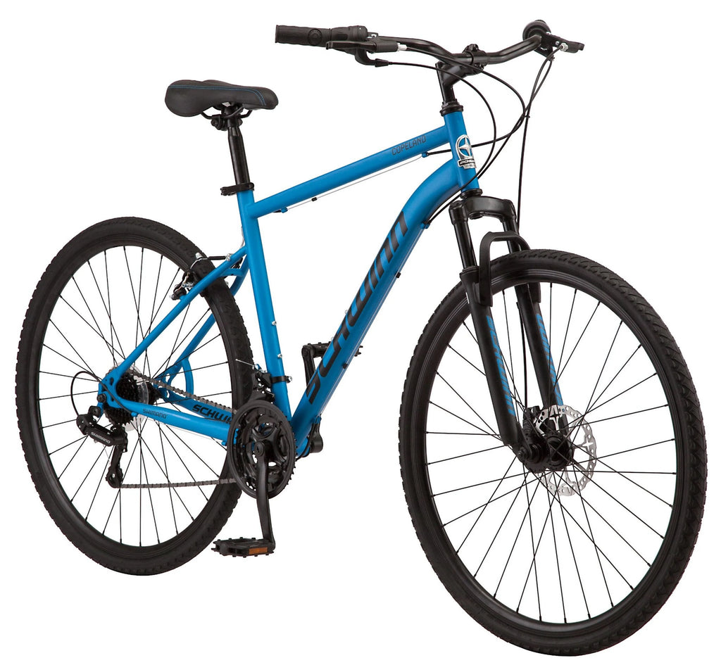 Blue 21 Speeds 700c Wheels Hybrid Bike X68797