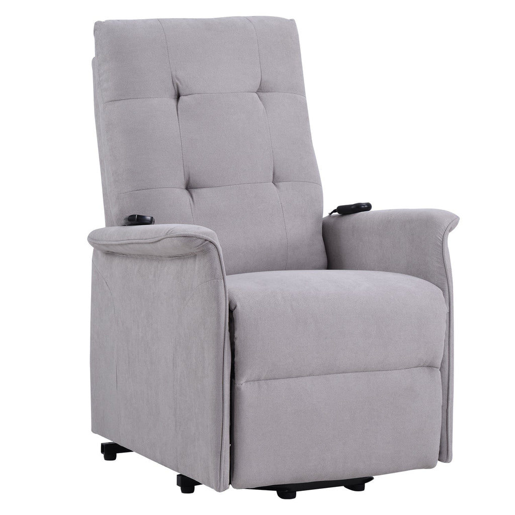 Power Lift Recliner Chair Light Gray C87010