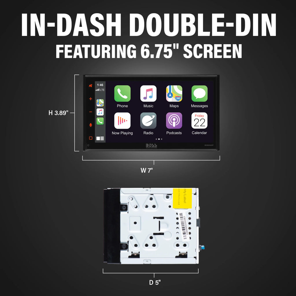 6.75” Apple CarPlay Android Auto Car Receiver Z33713