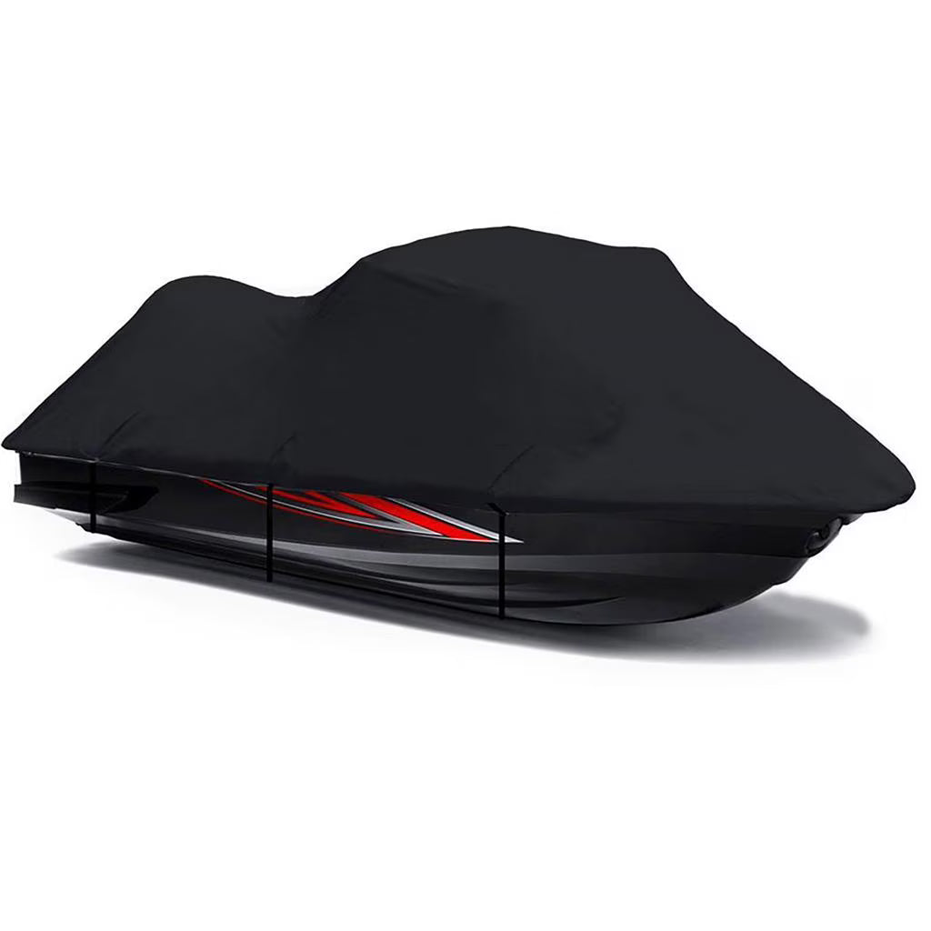 Black 600 Denier JetSki Cover for PWC N1409