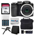 Black Digital Camera Kit with 32GB Memory Card H427