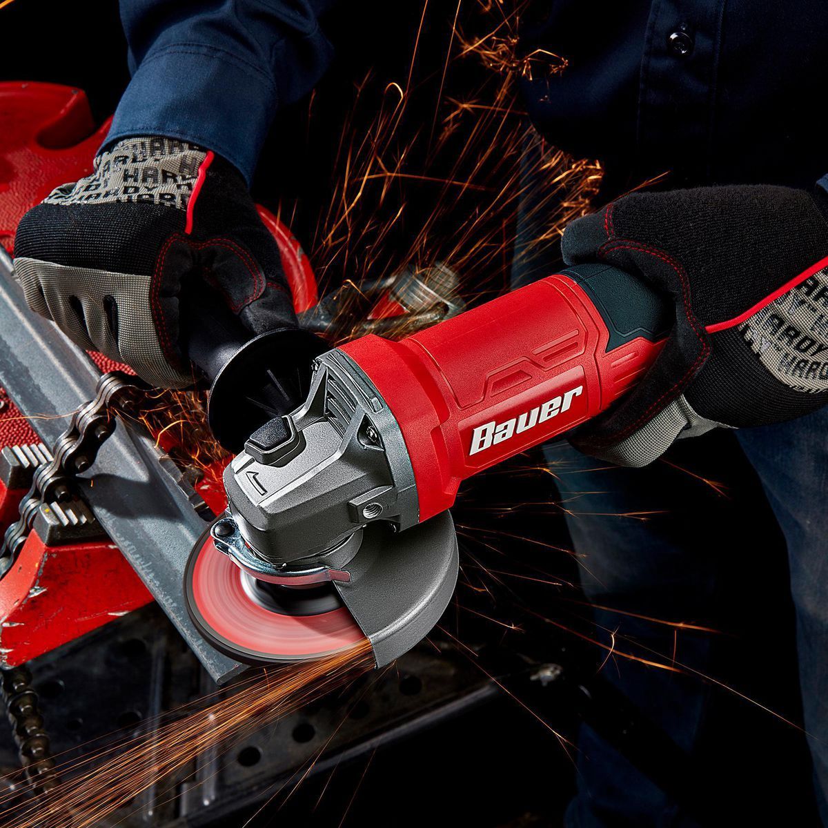 8 Amp 4-1/2 in. Paddle-Switch Angle Grinder C9505