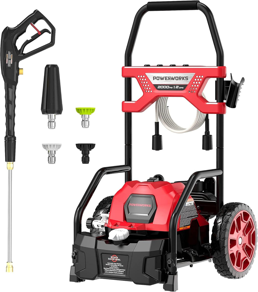 2000 PSI 1.2-GPM Electric Pressure Washer G1423
