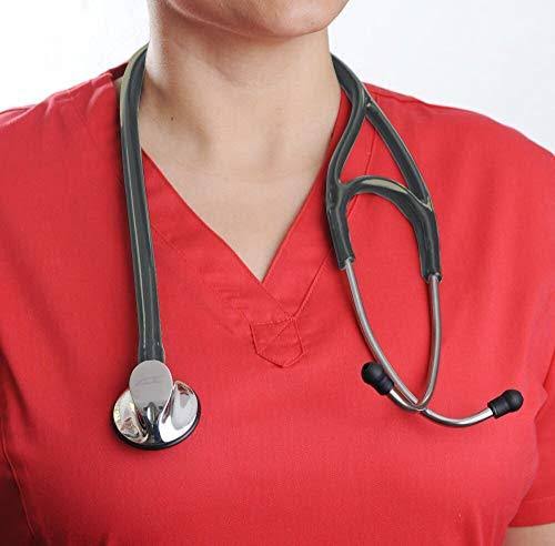 Metallic Gray Cardiology Stethoscope Z924854