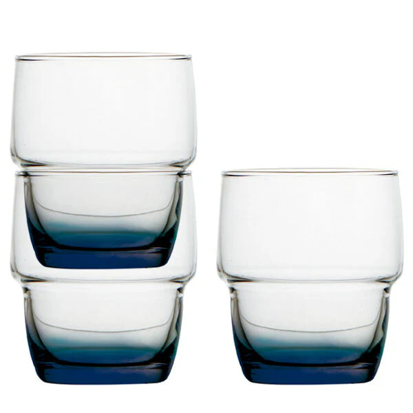 Stackable Glass 6 Pcs F9194