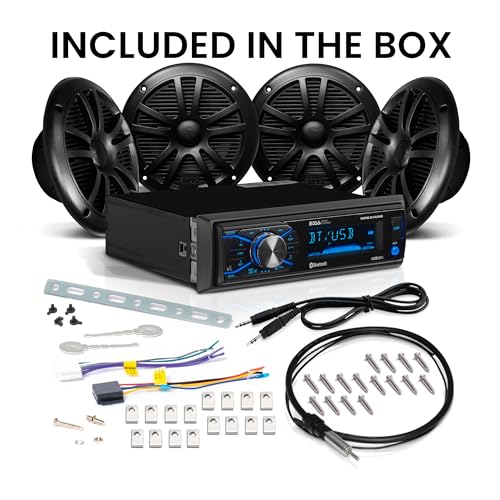 Bluetooth Car Stereo Receiver with USB Port and Detachable Front Panel B100194