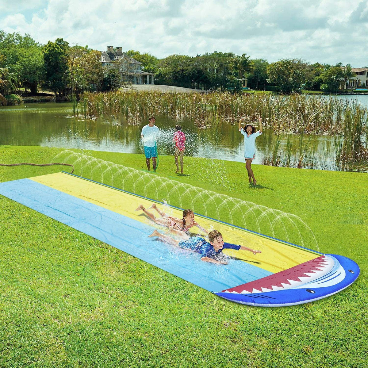 Lawn Water Slide with Surfboard D9576