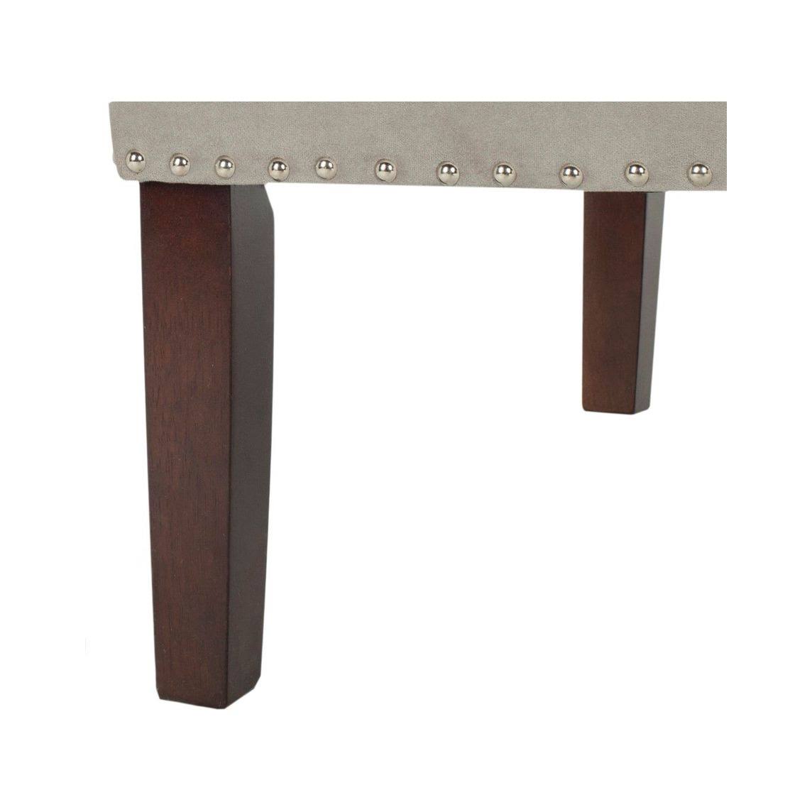 Light Beige Linen Settee U5220