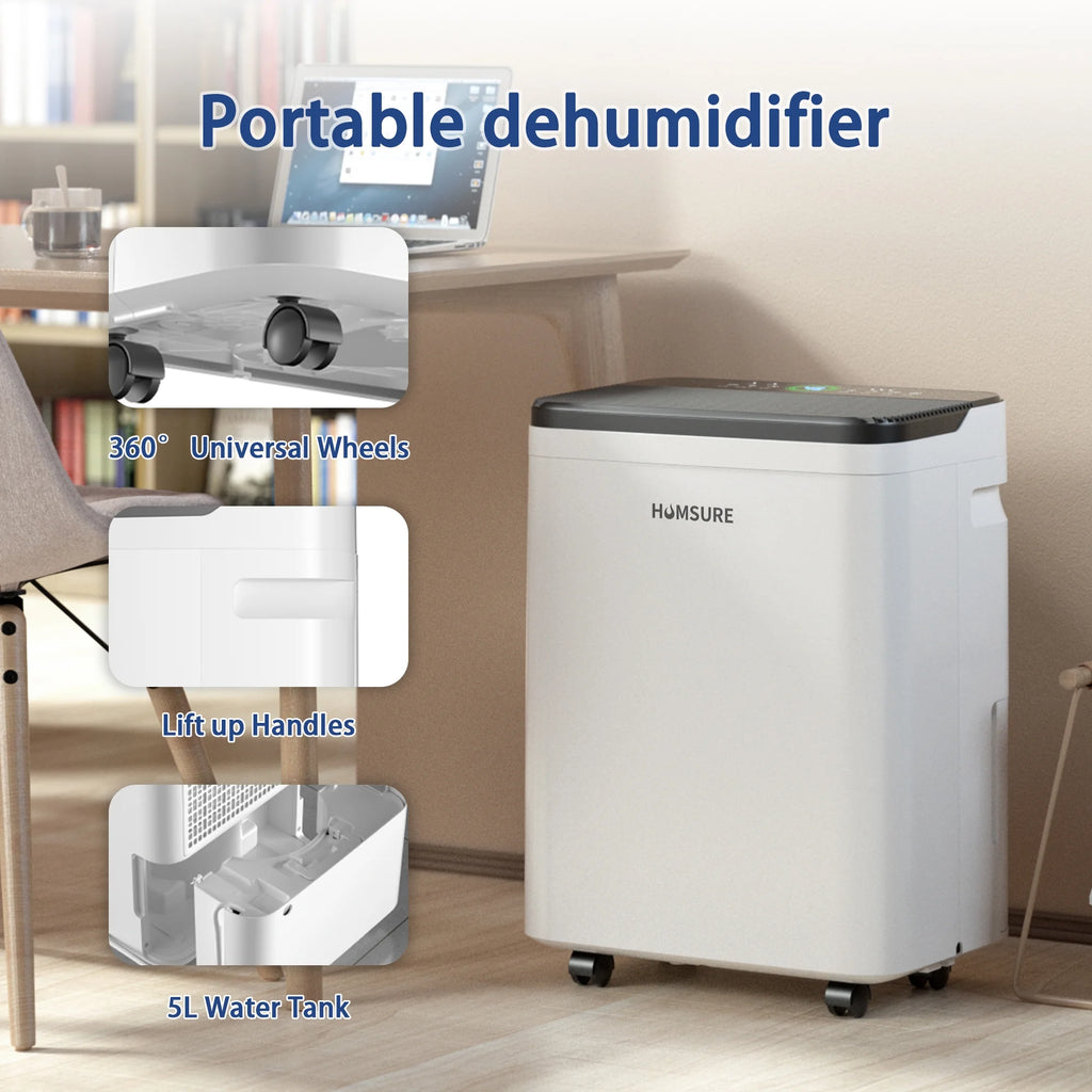 50 Pint Dehumidifier with Humidity Control X611