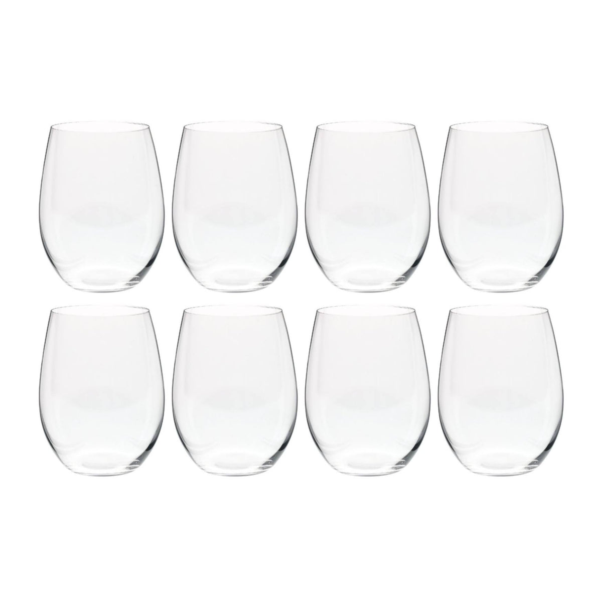 O Wine Tumbler Cabernet/Merlot Glasses - Set of 8 T97254