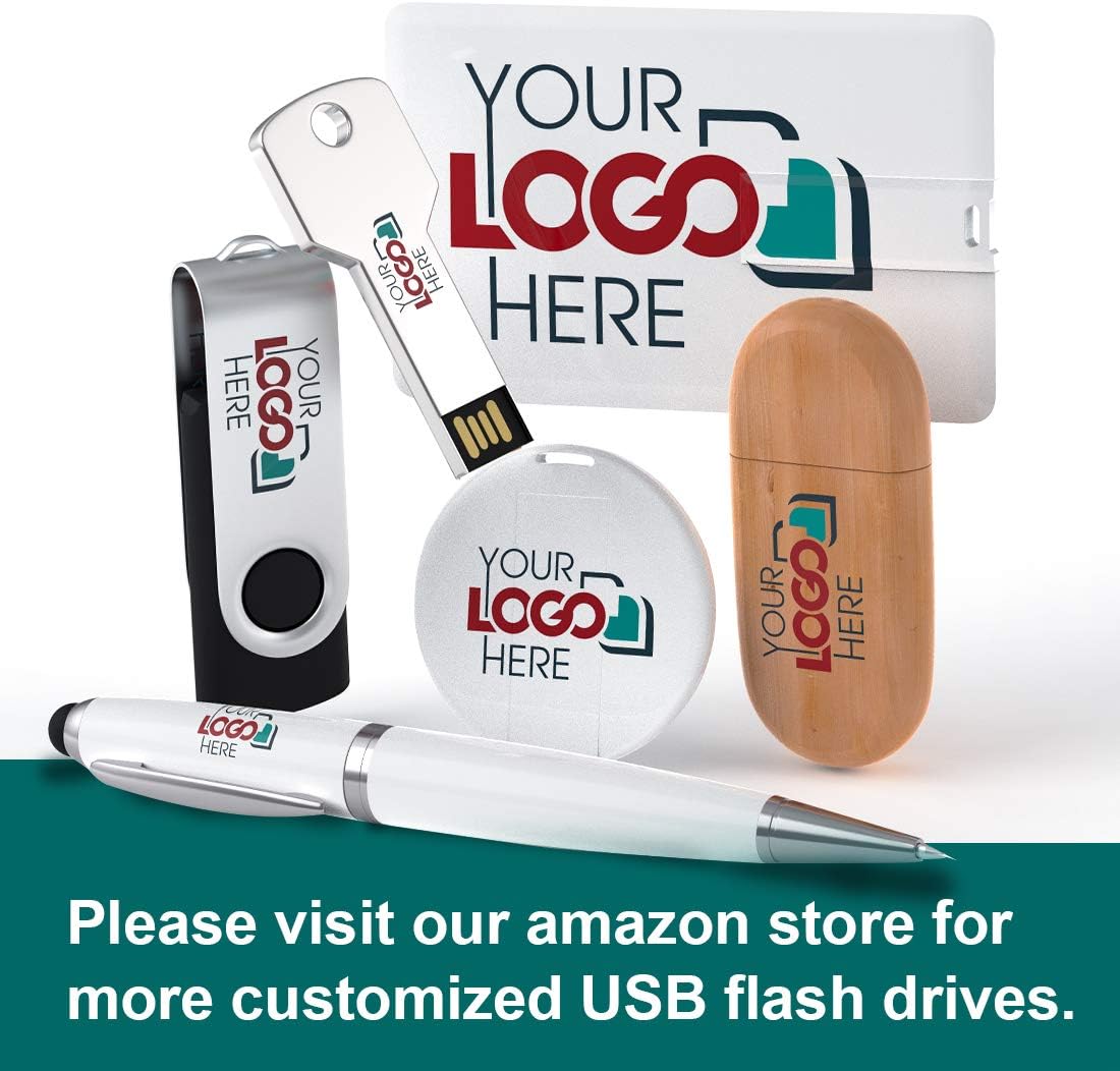 Custom Wood USB Flash Drive 8GB 100 Pack Q13838