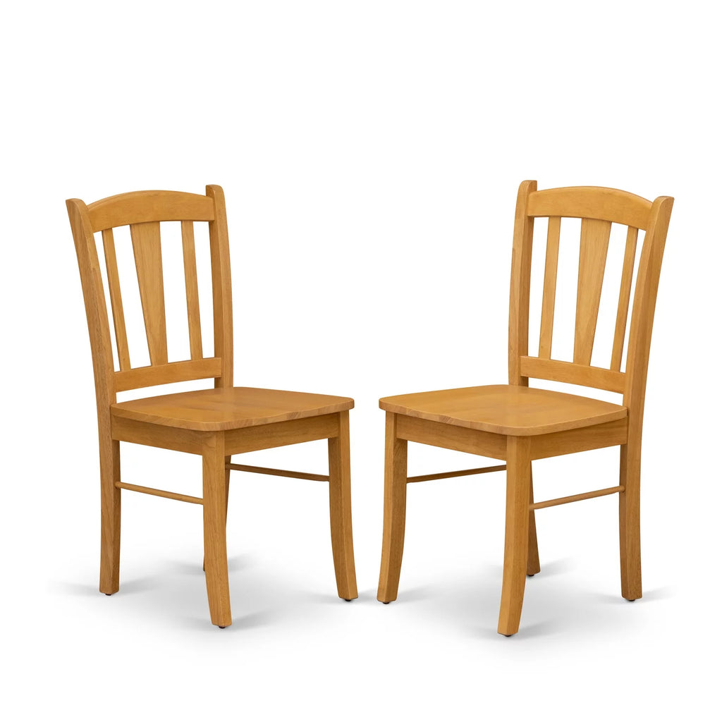 Oak Kitchen Dinette Table & 4 Chairs Y3047