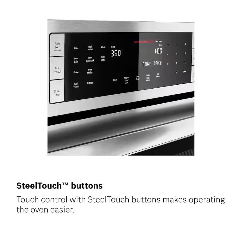 30 in Built-In Electric Double Wall Oven Stainless Steel V702595