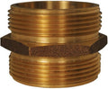 Dbl Male Hex Nipple 4 NPT x 4 NST J744