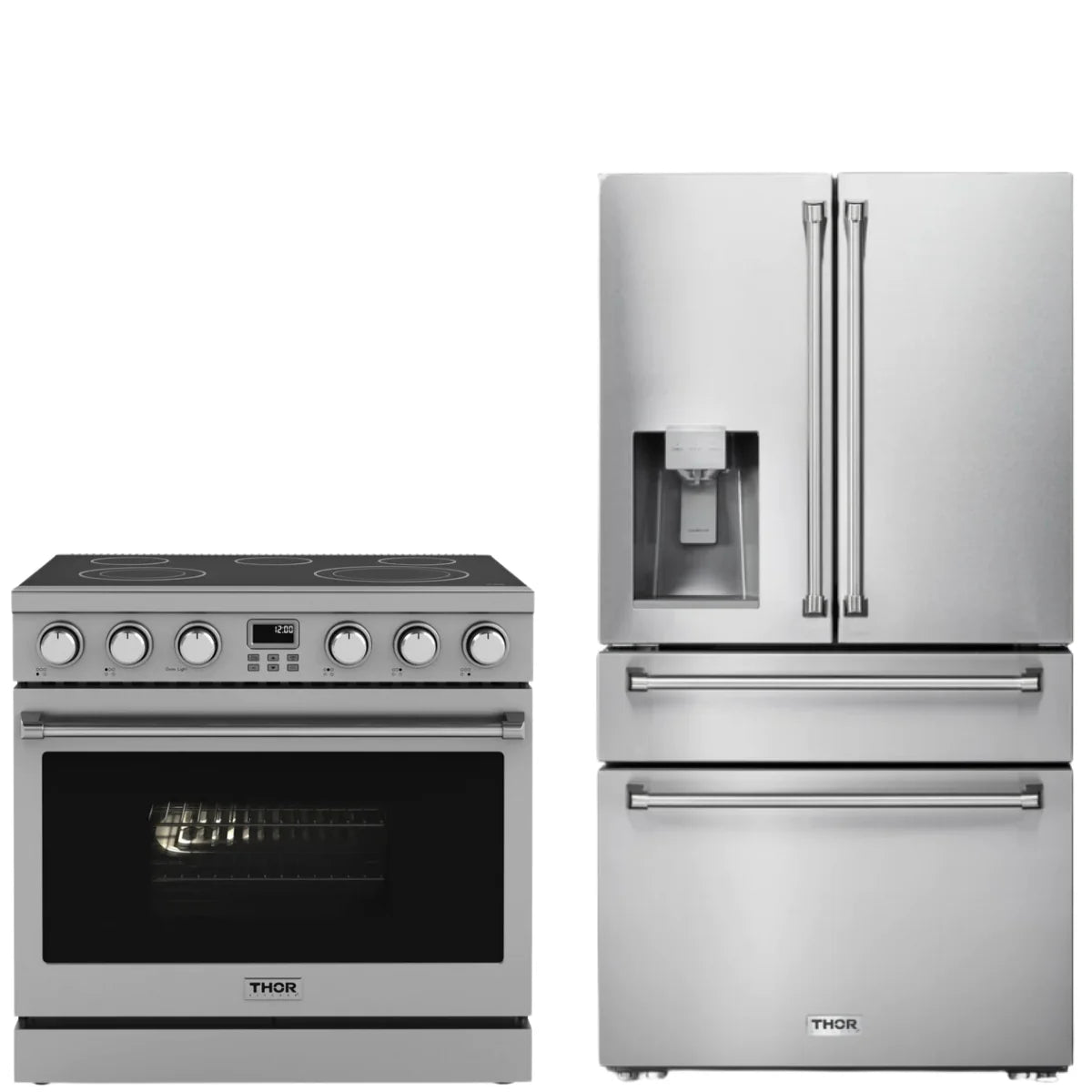 36 Electric Range and Refrigerator P170