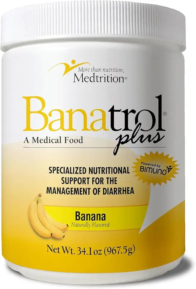 Natural Anti-Diarrheal with Prebiotics 90 Servings Banana T956338