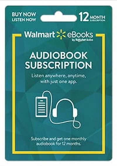 Audiobook Subscription 12 Months H9732