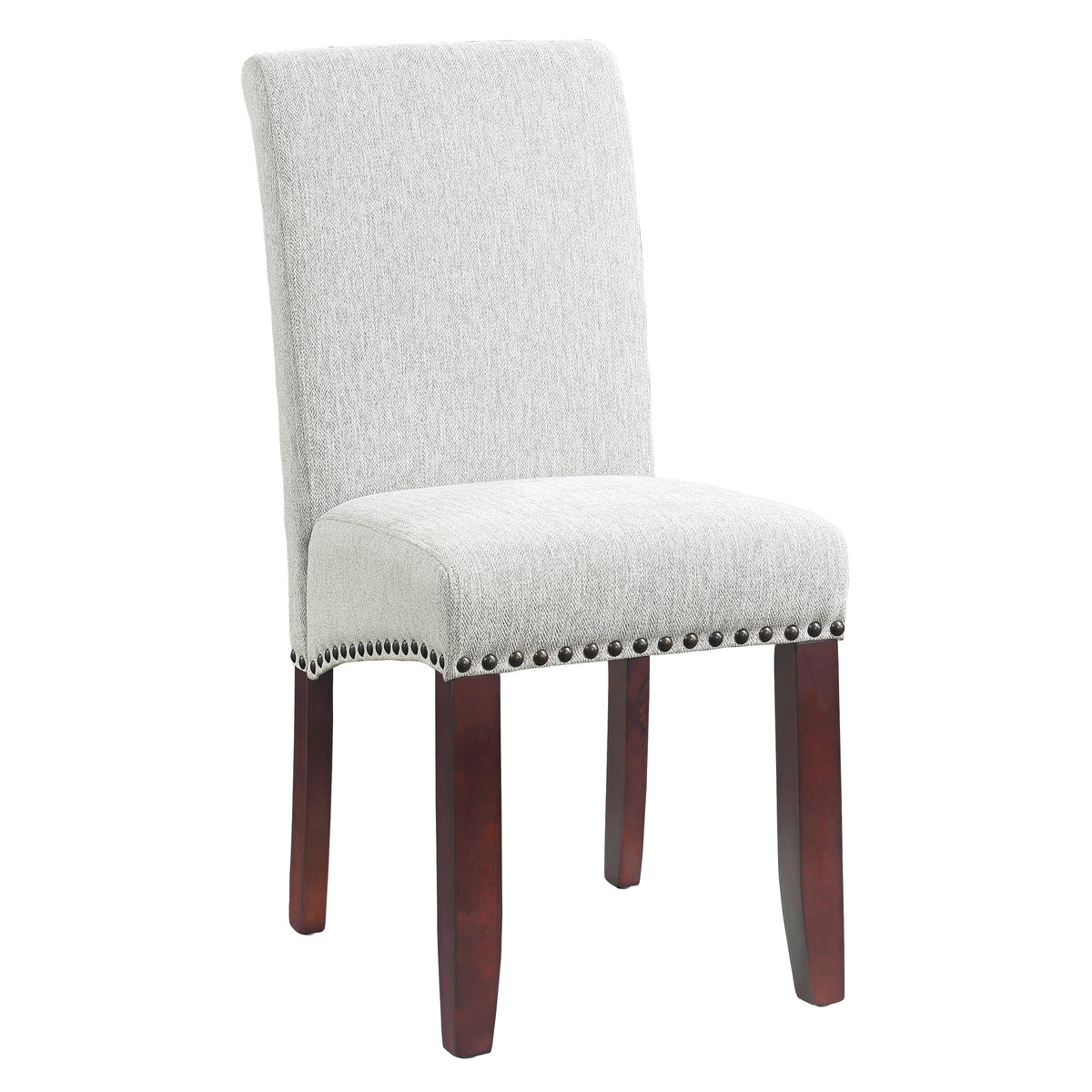 Smoke Ash Fabric Dining Chair U457