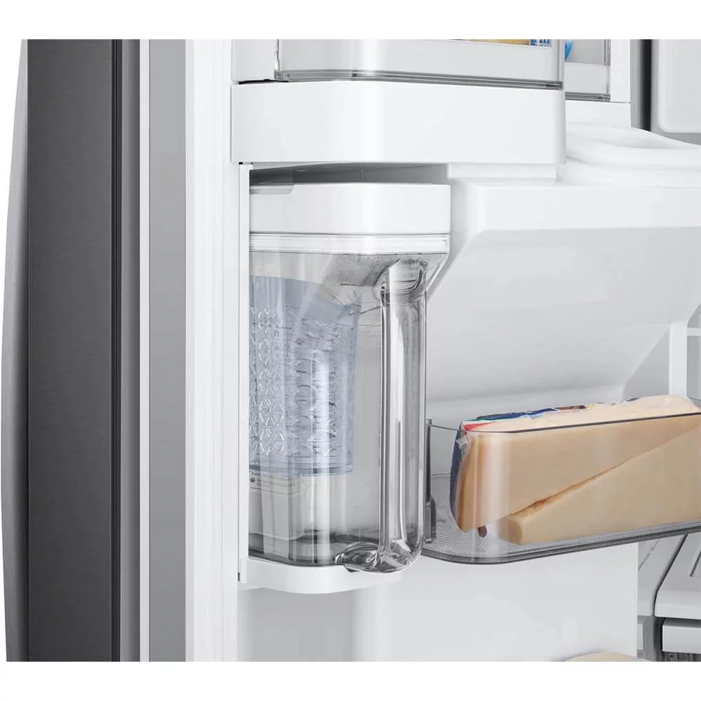 28 Cu. Ft. 3-Door French Door Refrigerator Black Stainless X569716