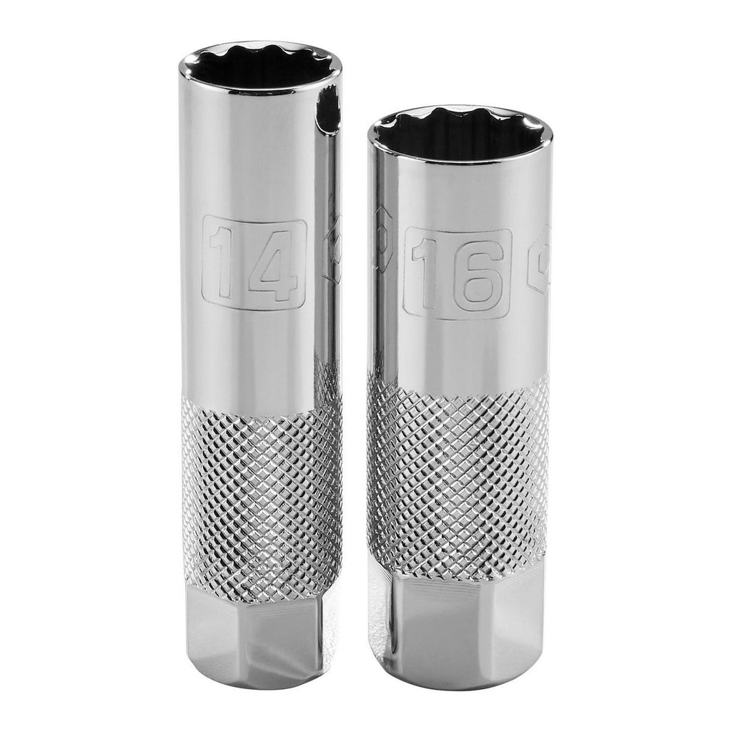 3/8 in. Drive SAE and Metric Spark Plug Socket Set, 14-Piece L9857