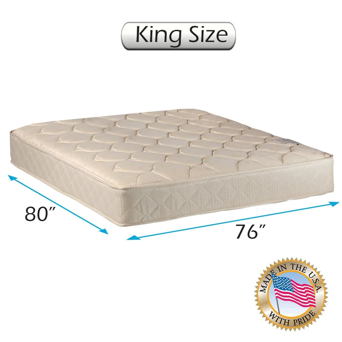 King Mattress with Mattress Cover Protector C242490