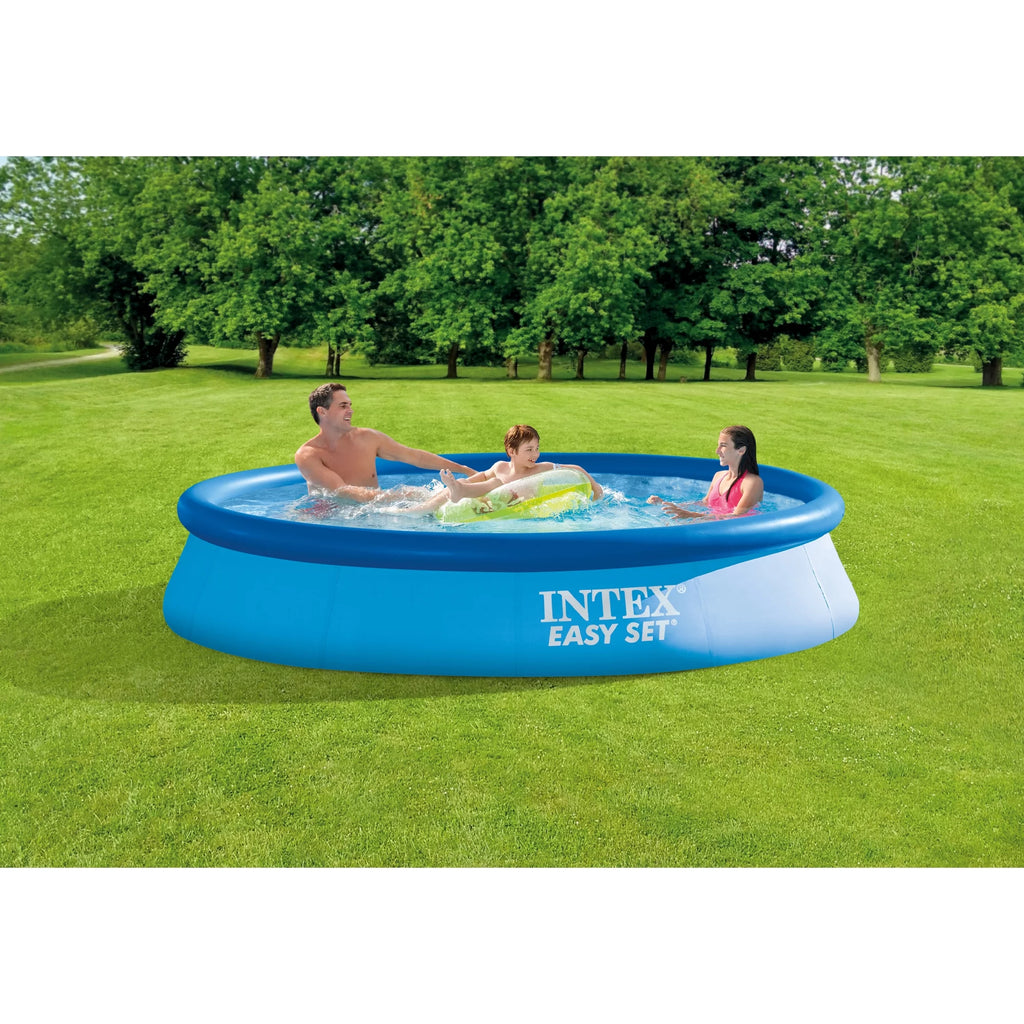 12ft x 30in Inflatable Swimming Pool with Filter Pump I301570