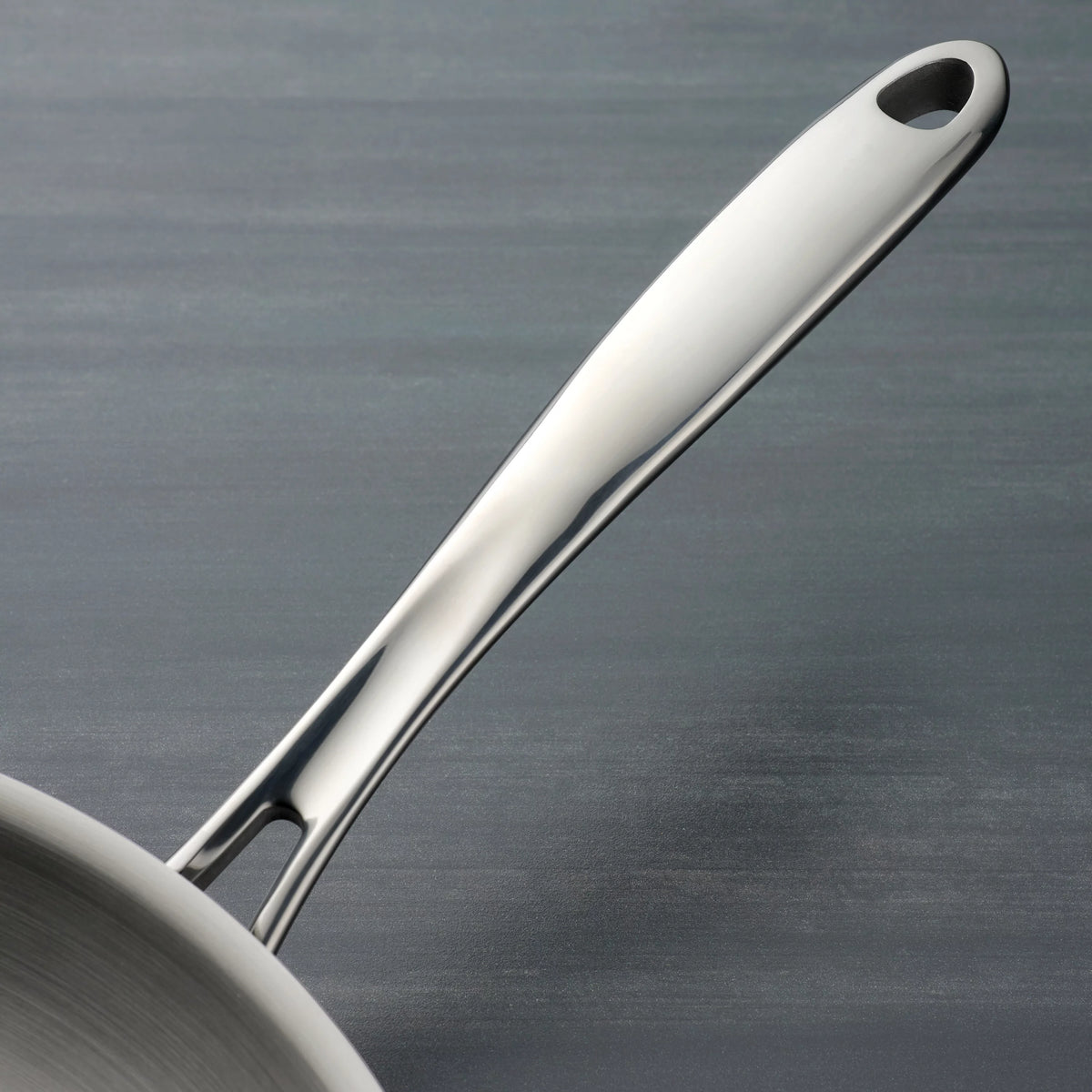 10 in Stainless Steel Fry Pan V77511