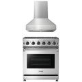 30 Gas Range and Range Hood T71800