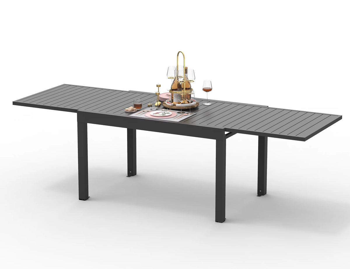 Aluminum Adjustable Rectangular Patio Table M4997